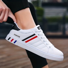 Hot New Men's Skate Shoes Trendy Sneaker Men's Trendy Lace Up White Shoes Outdoor Walking Shoes